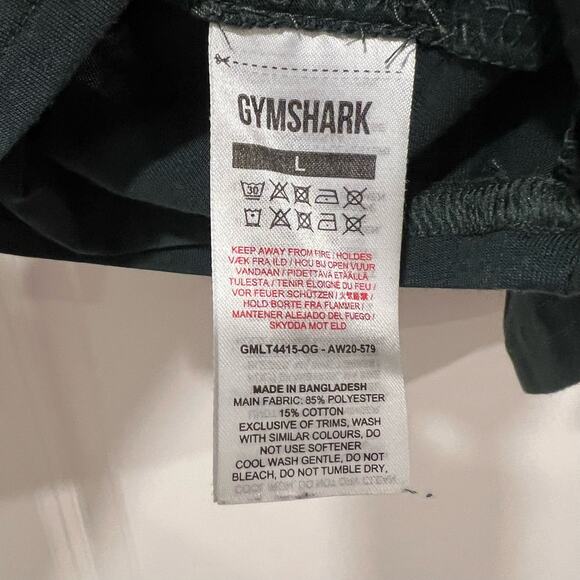 Gymshark Women's Longsleeve Shirt Dark Green Size Large - Picture 7 of 10